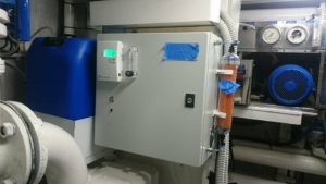 Ozone generator installation